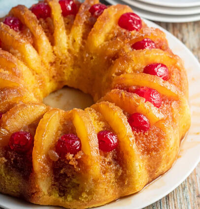 Pineapple Bundt Cake
